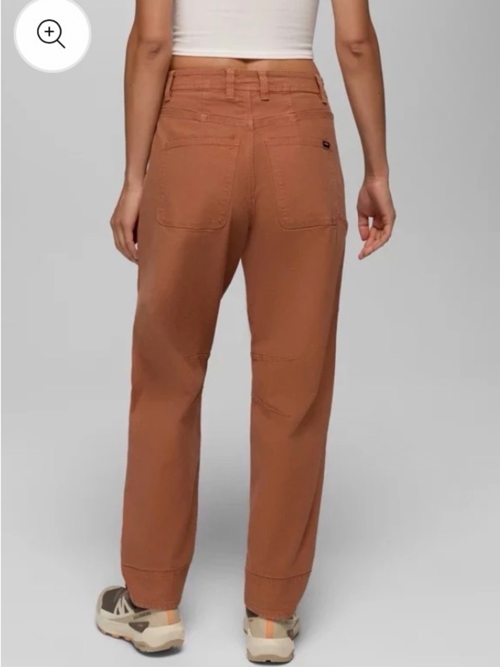 •PRANA• The Rock Ridge Carpenter Pant Relaxed Fit Barrel Leg Size 10